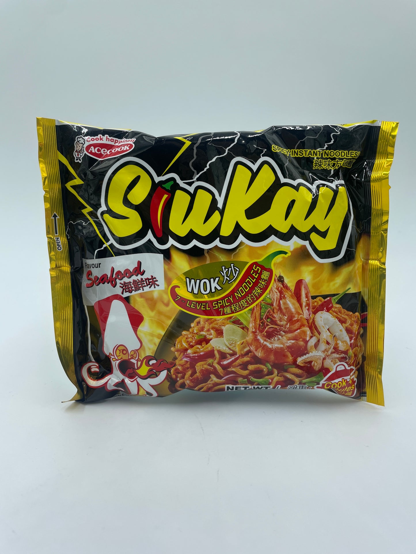 Instant Spicy Noodles Seafood Flavour