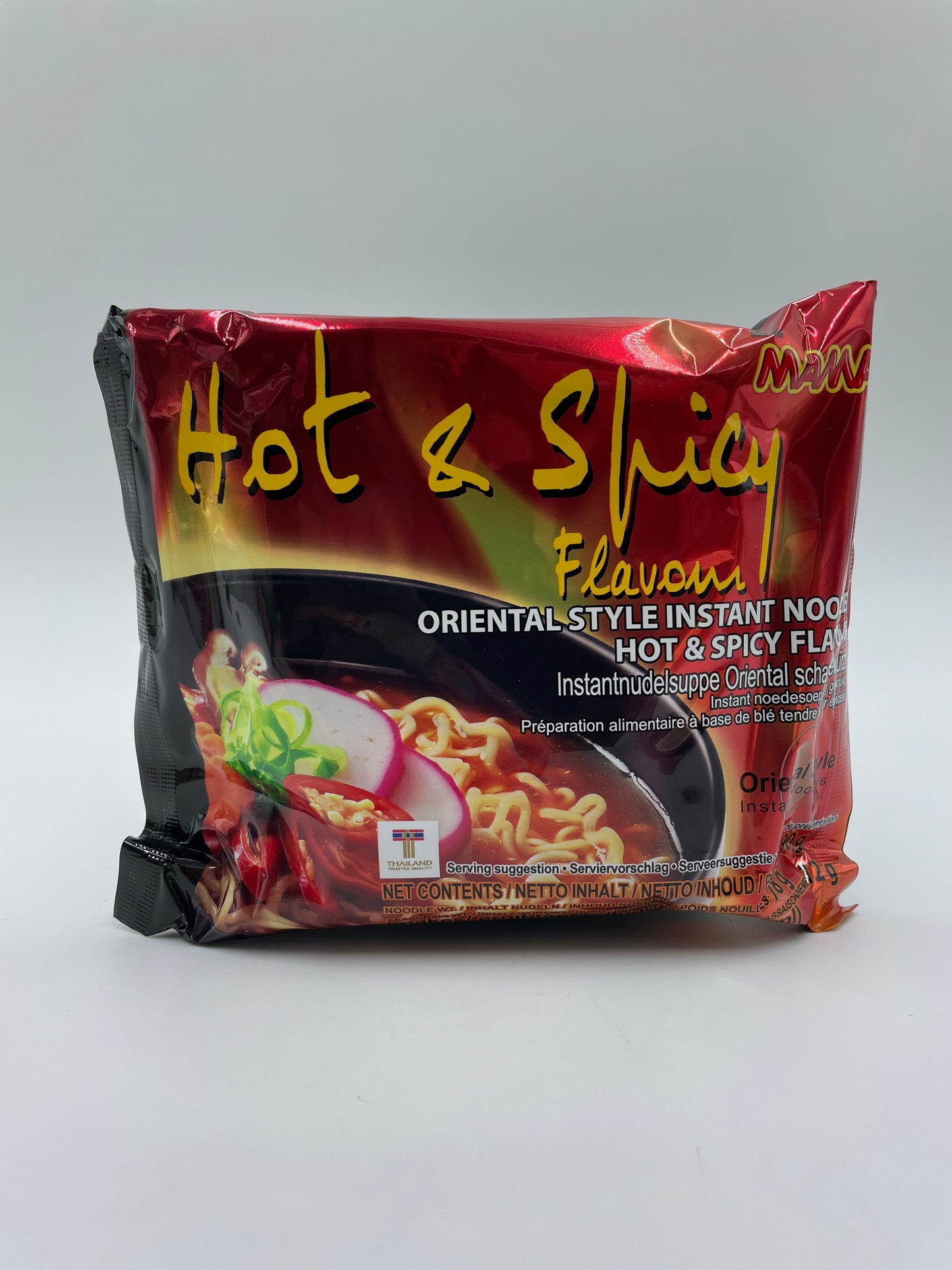 Oriental Style Instant Noodles Hot & Spicy Flavour