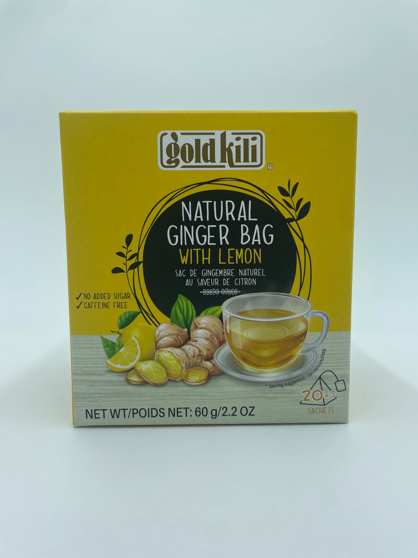Natural Ginger Bag With Lemon