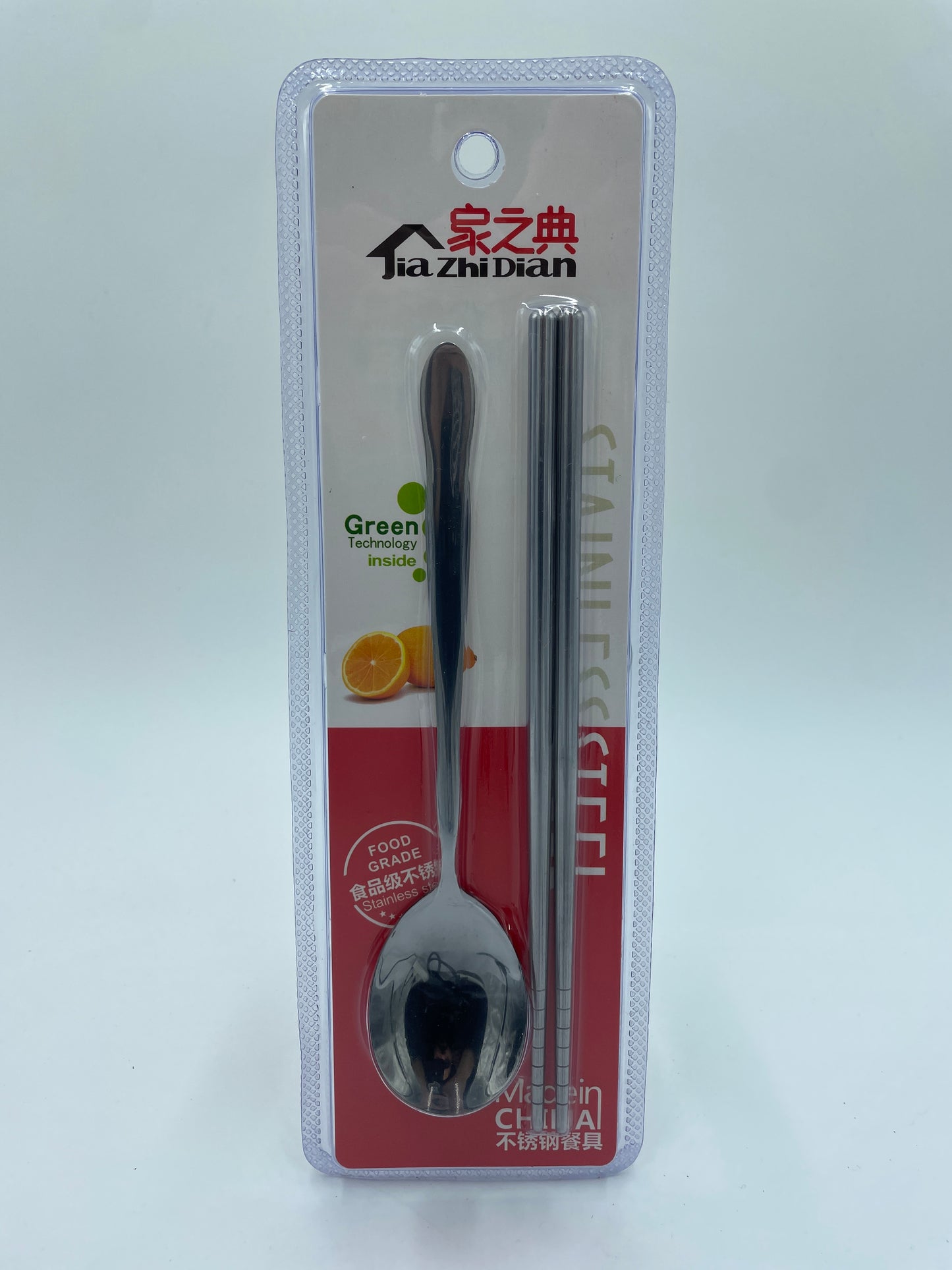 Chopsticks & Spoon Stainless Steel Set