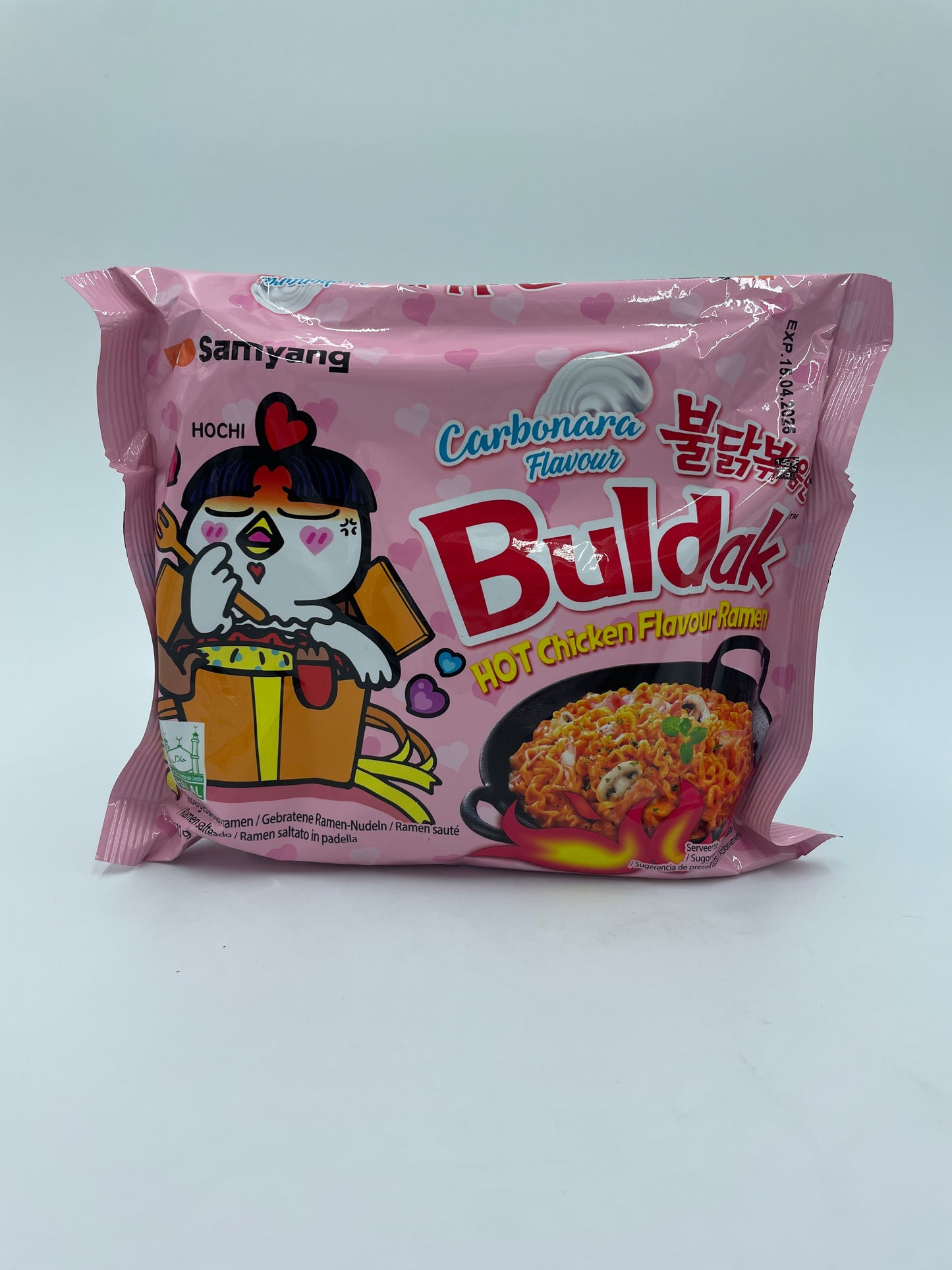 Hot Chicken Flavour Ramen Carbonara Flavour Buldak