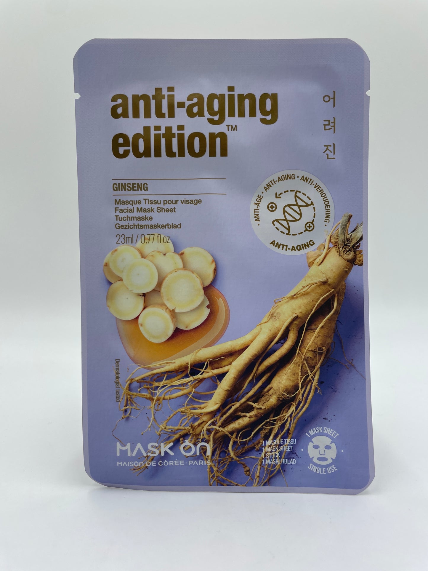 Face Mask Sheet Ginseng - Anti-Aging Edition