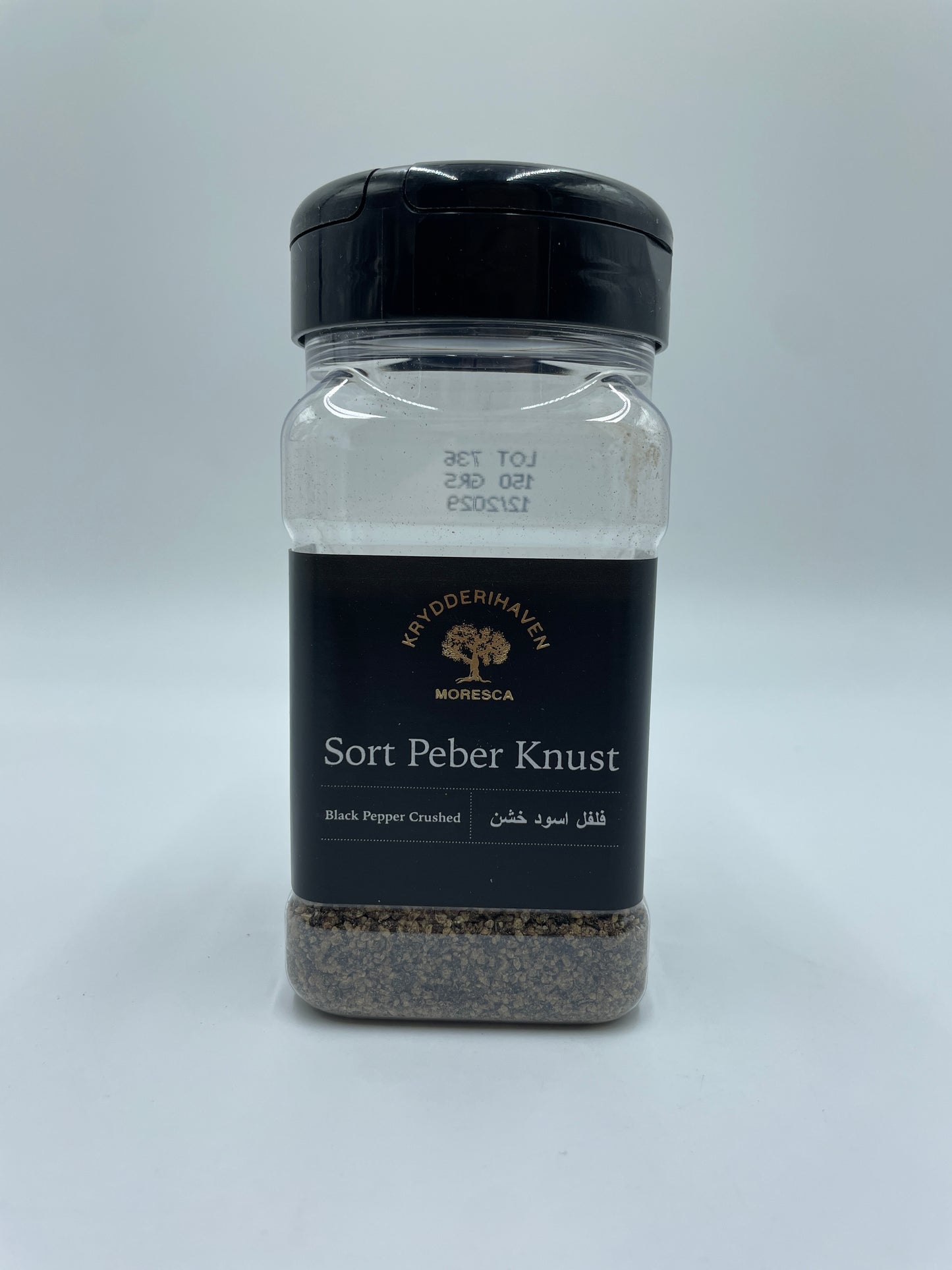 Sort Peber Knust