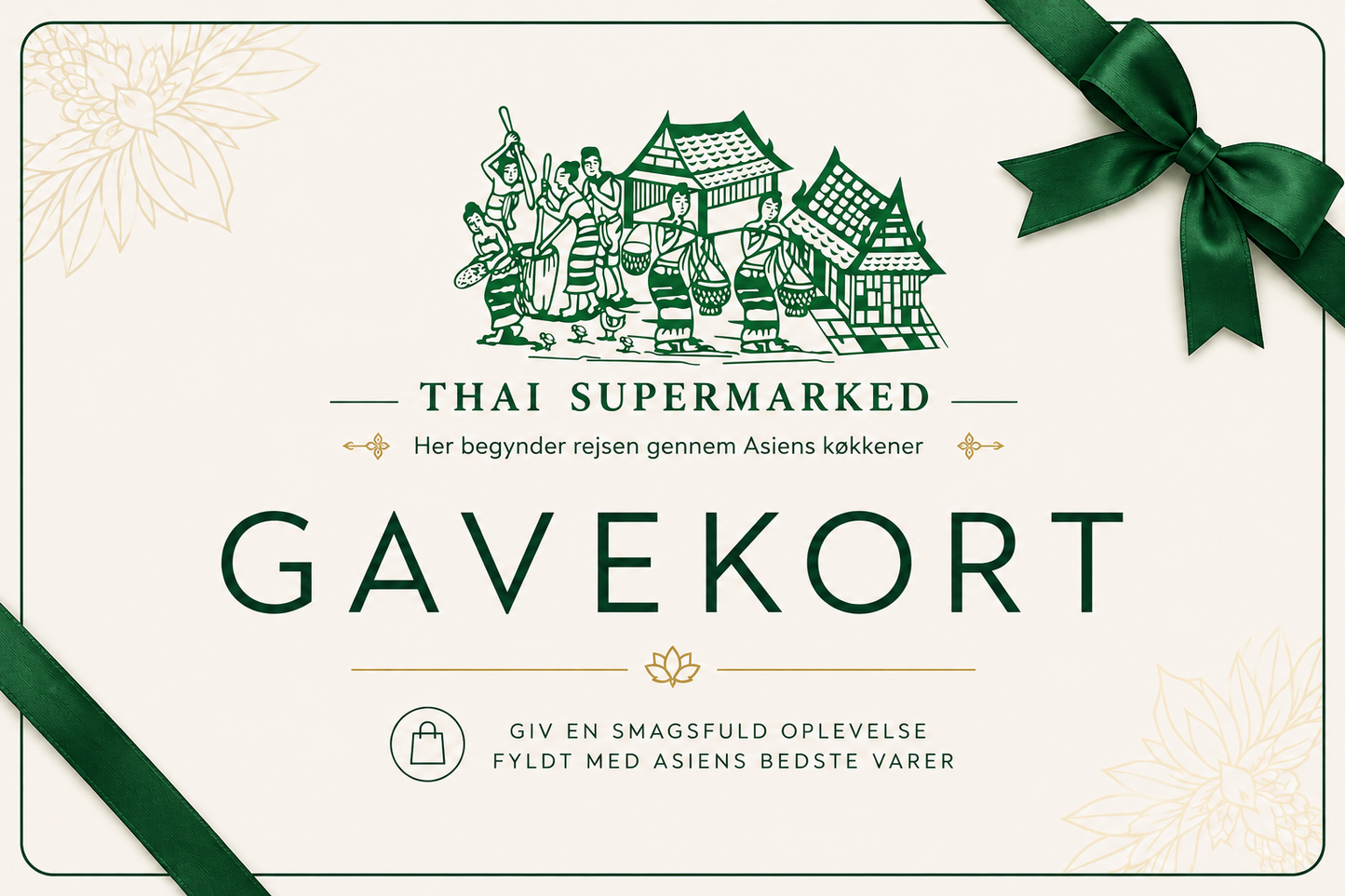 Thai Supermarked - Gavekort