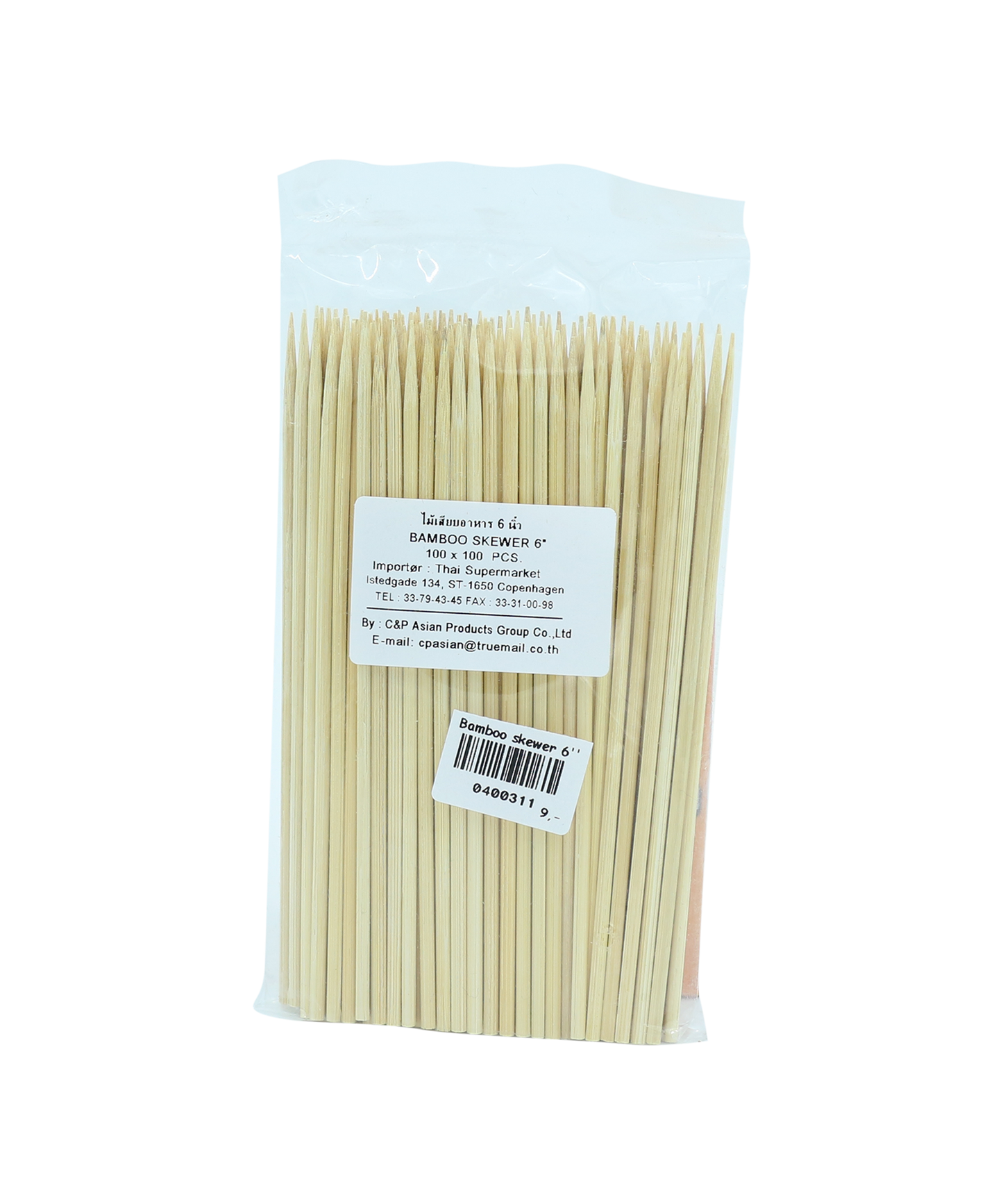 Bamboo Skewer 6¨