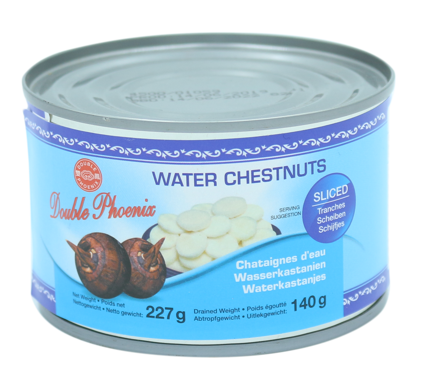 Water Chestnuts Sliced