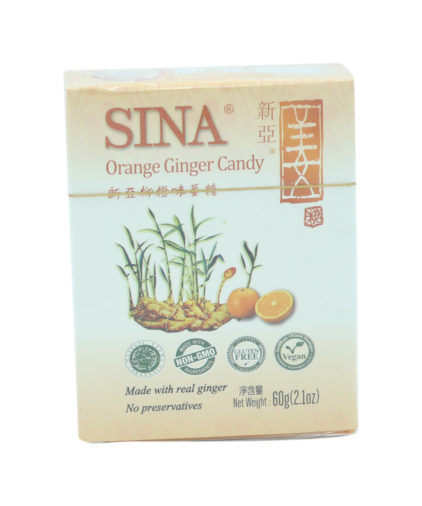 Orange Ginger Candy