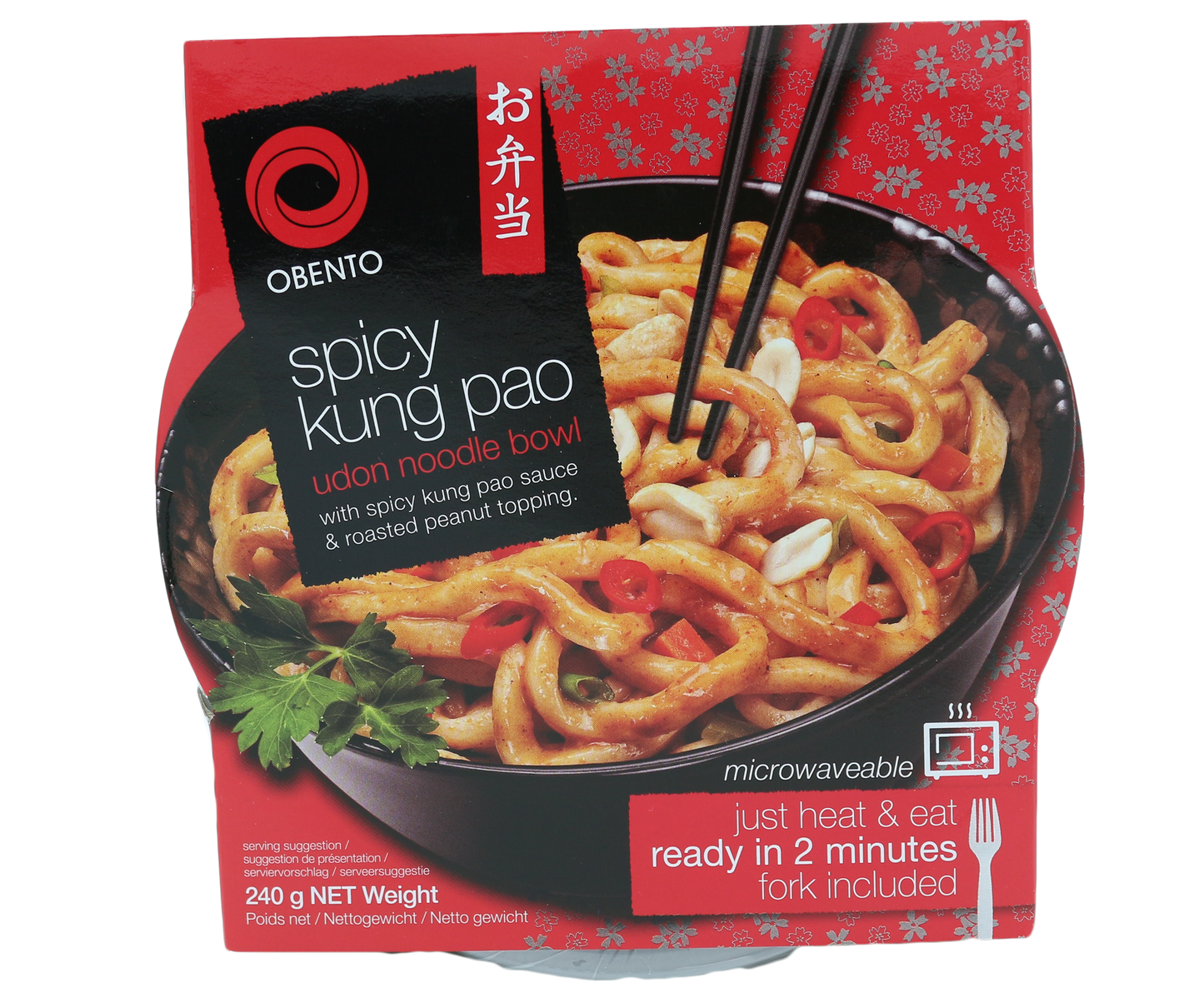 Udon Noodle Bowl Spicy Kung Pao