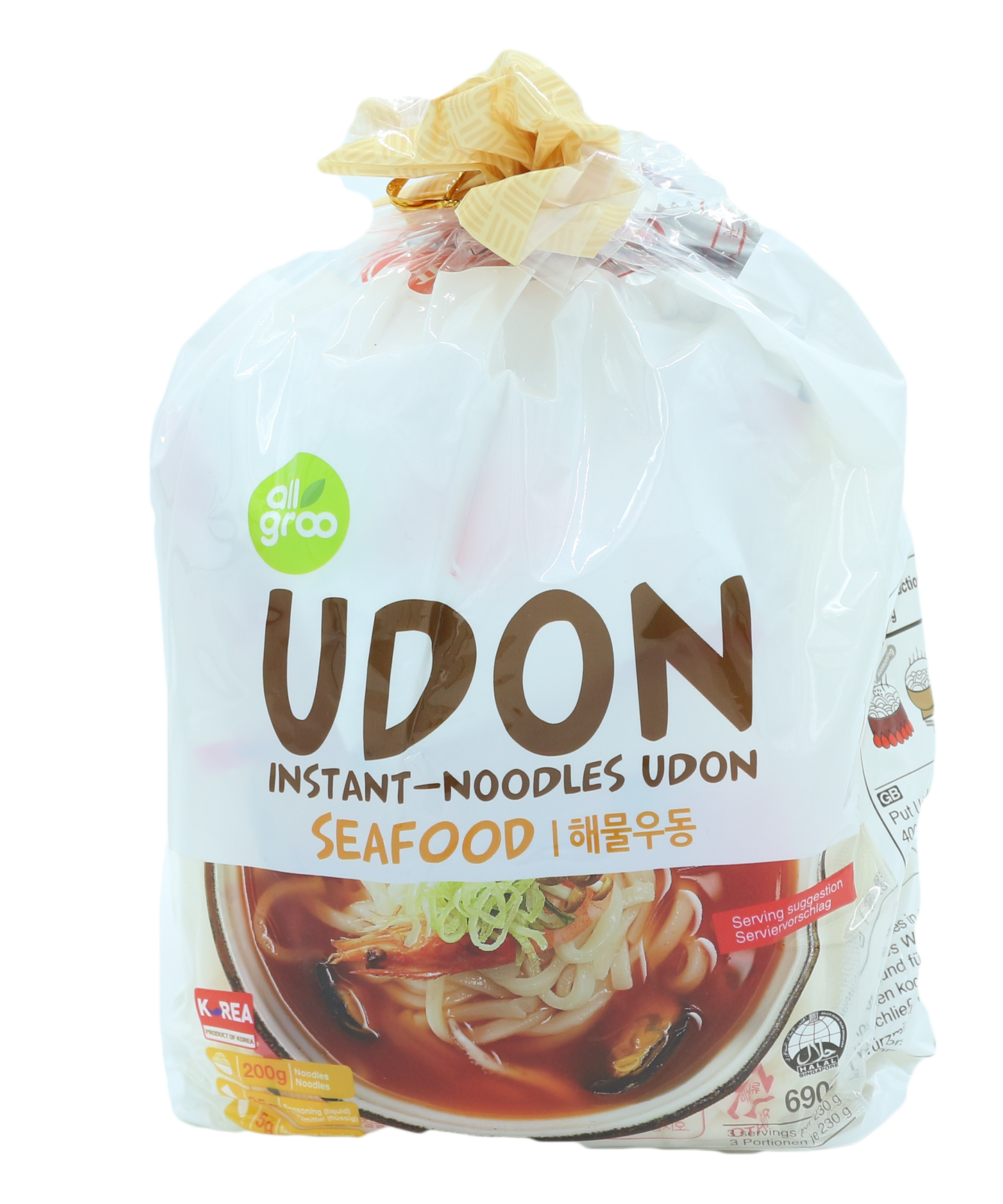 Instant Noodles Udon Seafood