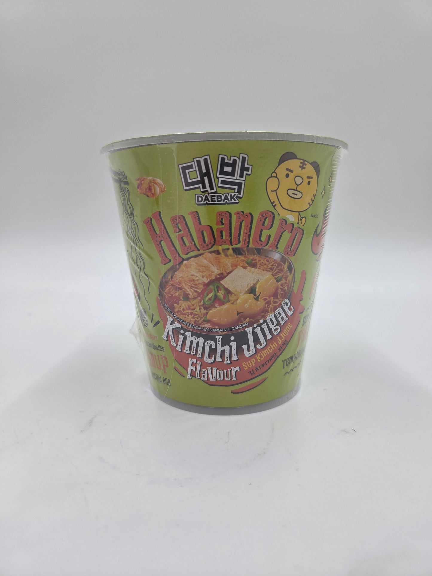 Instant Cup Noodles With Habanero Kimchi Jjigae Flavour