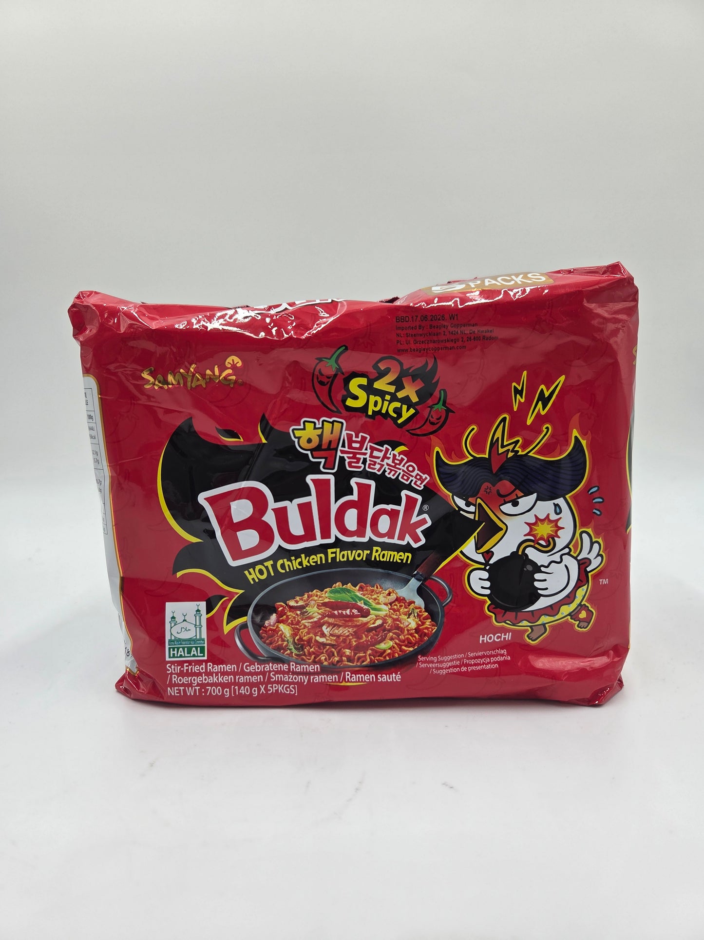 Hot Chicken Flavour Ramen 2X Spicy Buldak