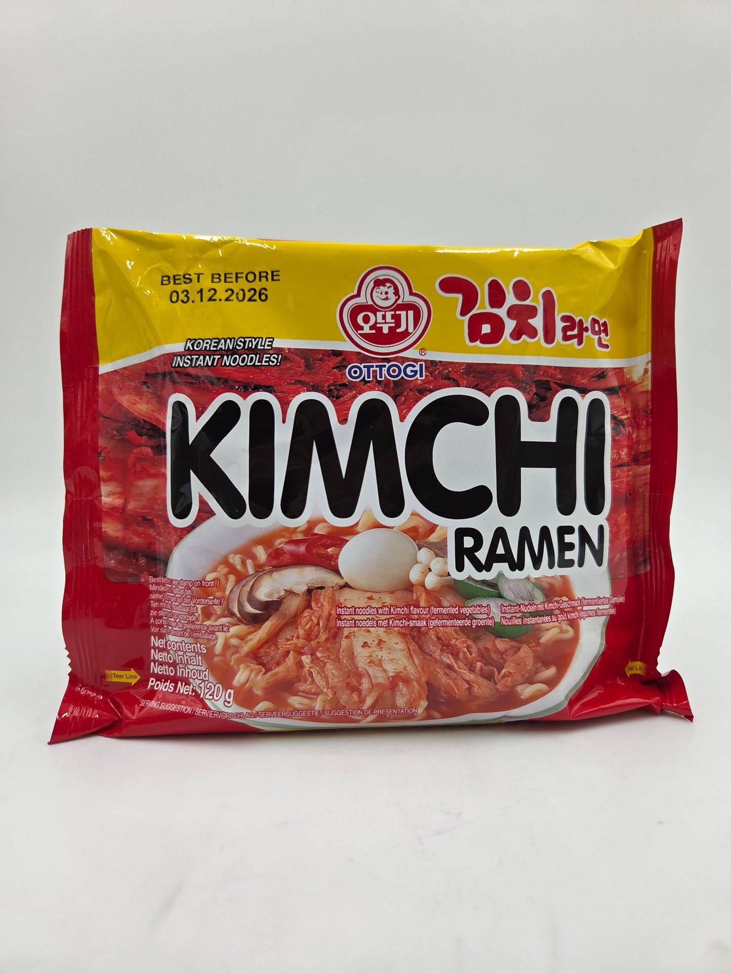Instant Noodles with Kimchi Ramen