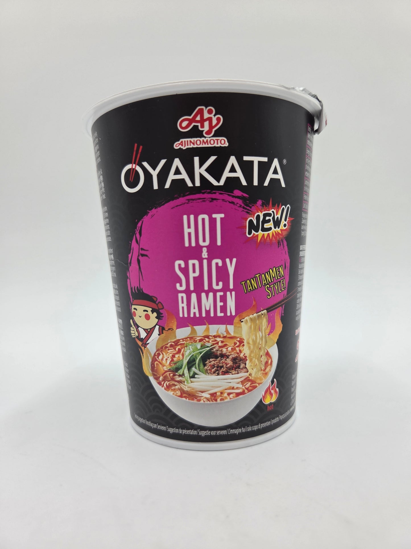 Instant Cup Soup With Noodles - Hot & Spicy Ramen