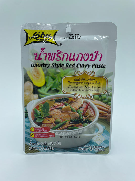 Country Style Red Curry Paste