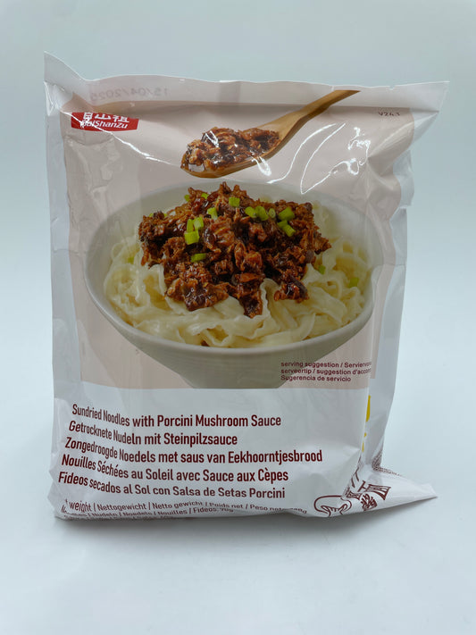 Sundried Noodles With Porcini Mushroom Sauce