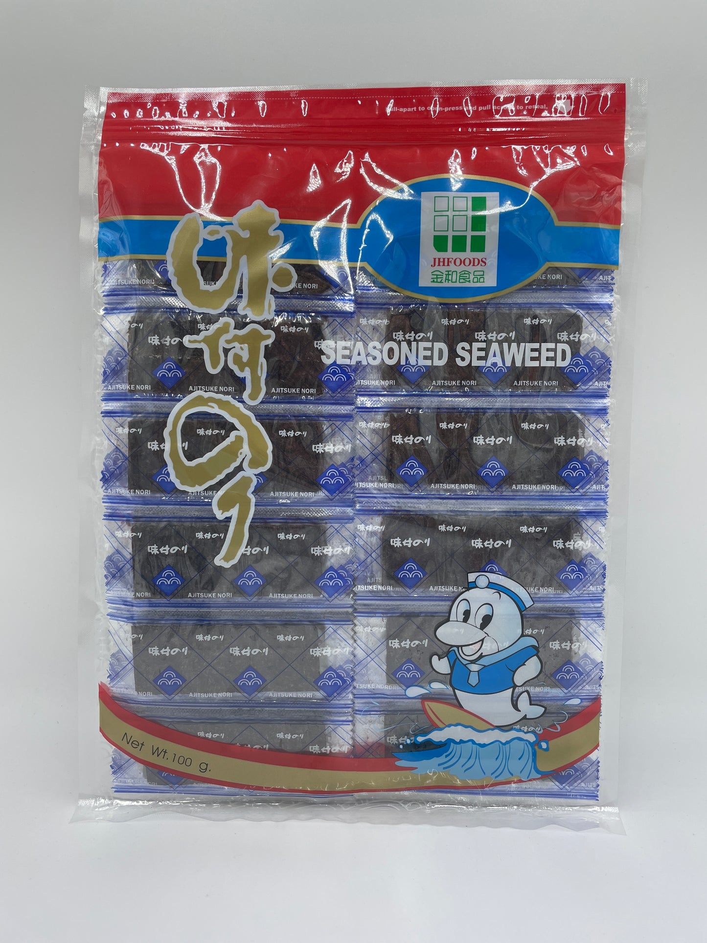 JHFOODS krydret tang, tørret tang til madlavning, med grønne og brune tangblade, populært i japansk og koreansk køkken.