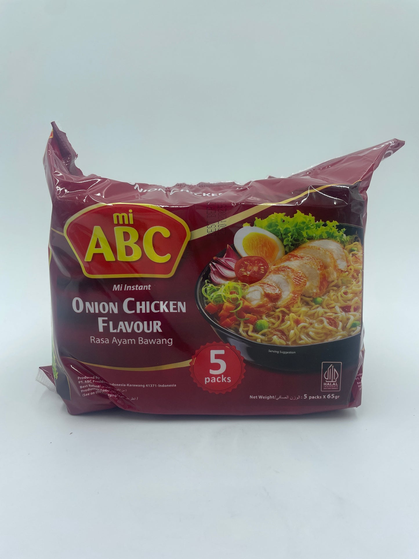Instant Noodle Soup Onion Chicken Flavour