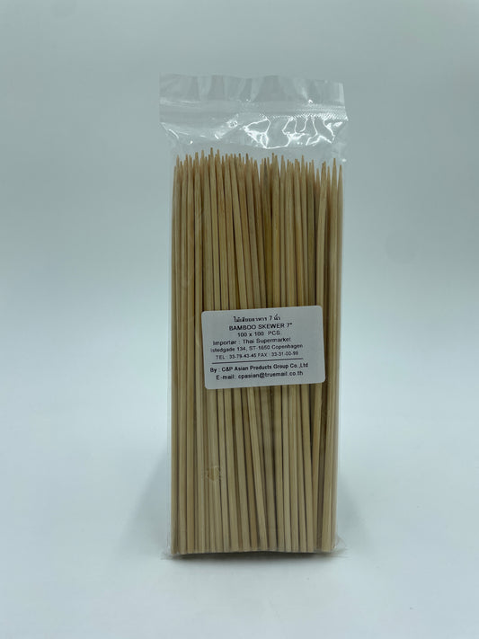Bamboo Skewer 7”