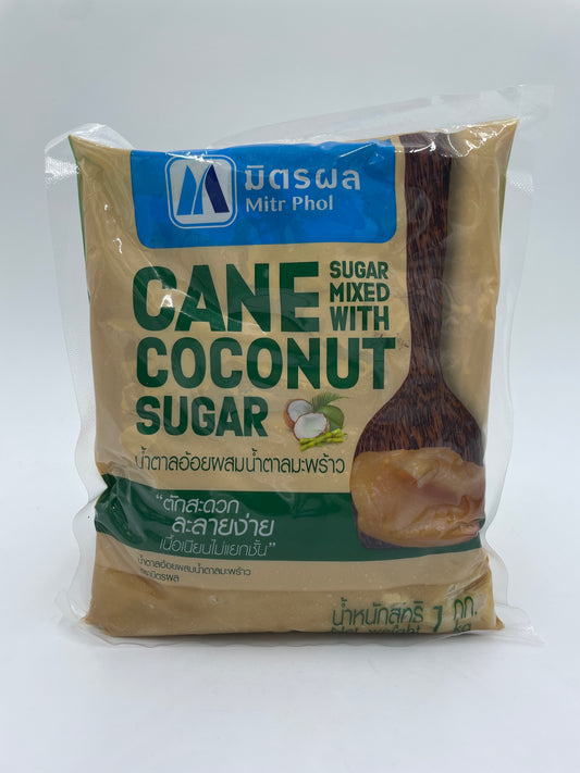 Cane Sugar Mixed With Coconut Sugar