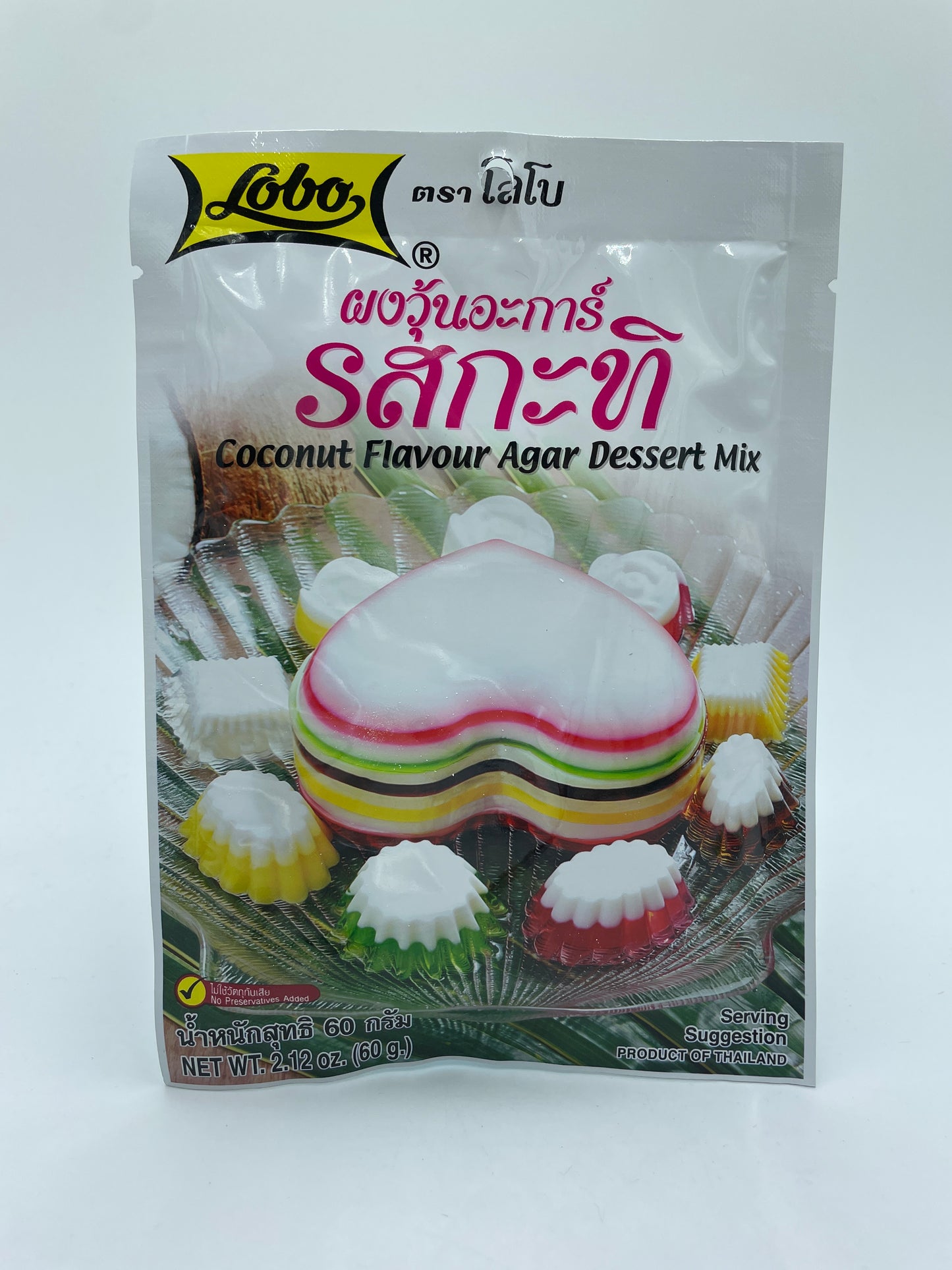 Coconut Flavour Agar Dessert Mix