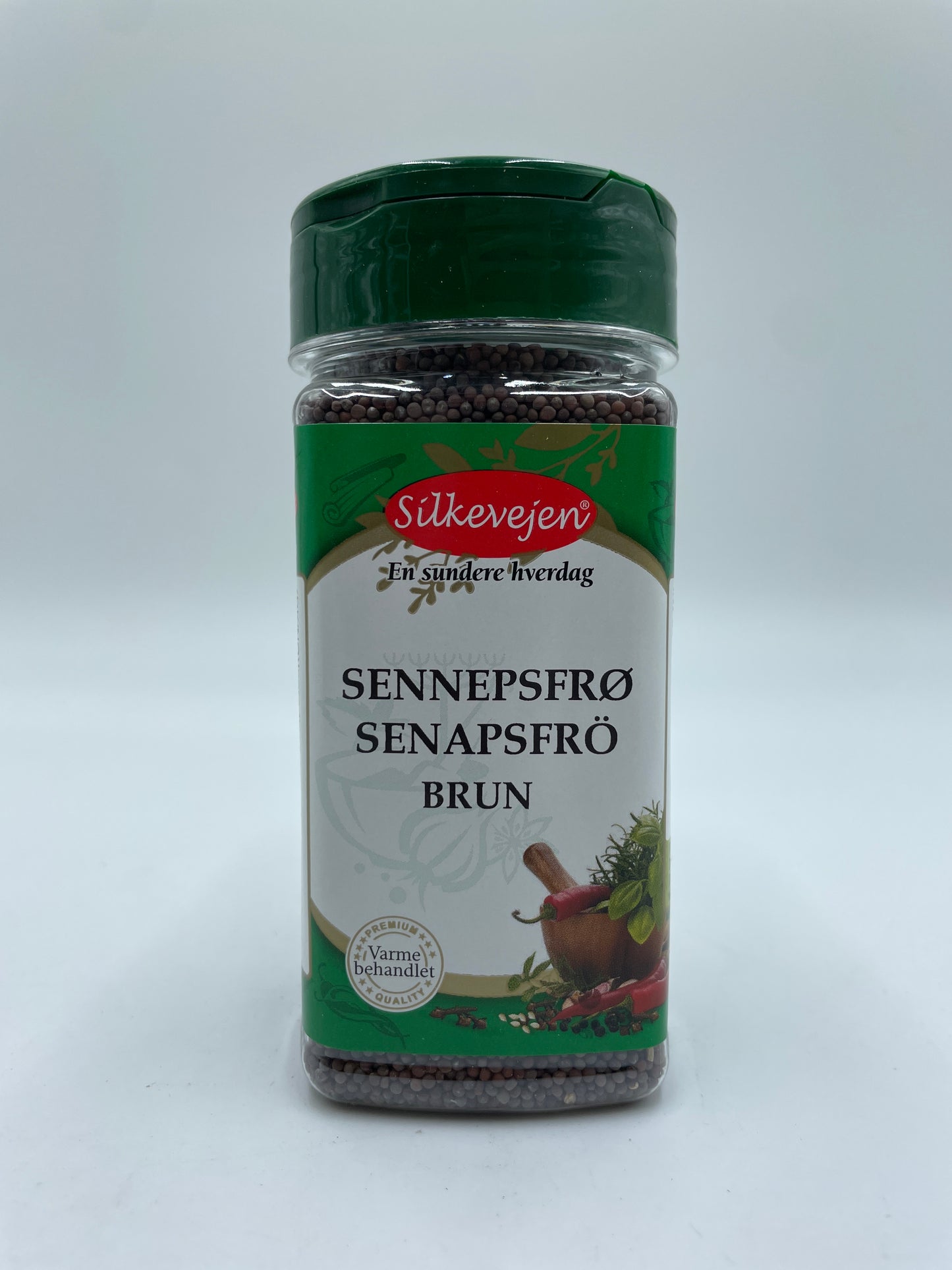 Sennepsfrø Brun