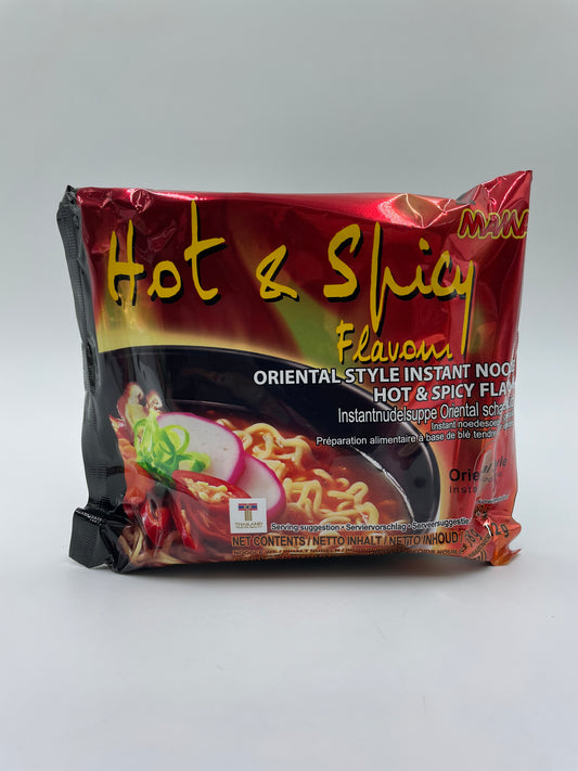 Oriental Style Instant Noodles Hot & Spicy Flavour