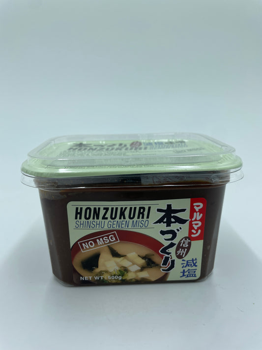 Shinshu Genen Miso (Fermented Soybean Paste (Miso Paste) Reduced Salt Content