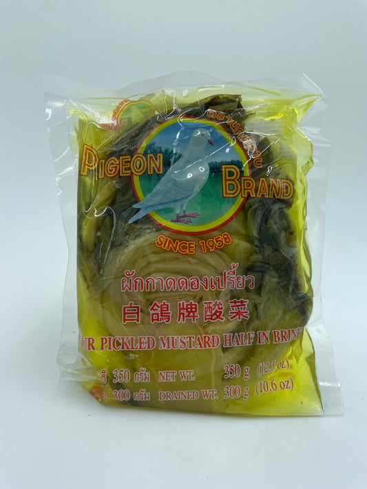 Sour Pickled Mustard Half In Brine