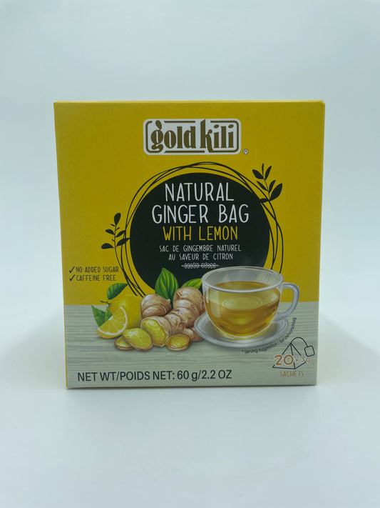 Natural Ginger Bag With Lemon