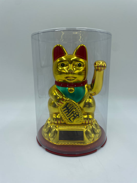 Guld Vinke Lykke Kat - Maneki Neko