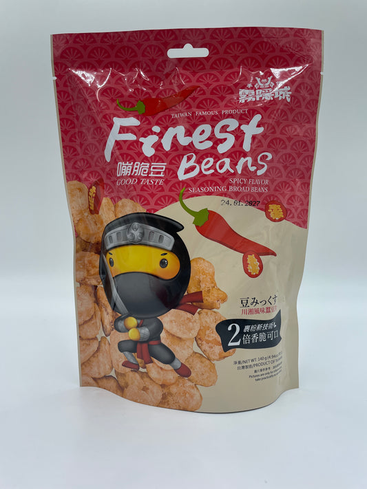 Krydret snacks med brede bønner fra SHU SHIN BOU, sprød og smagfuld krydret snack i spicy flavor.