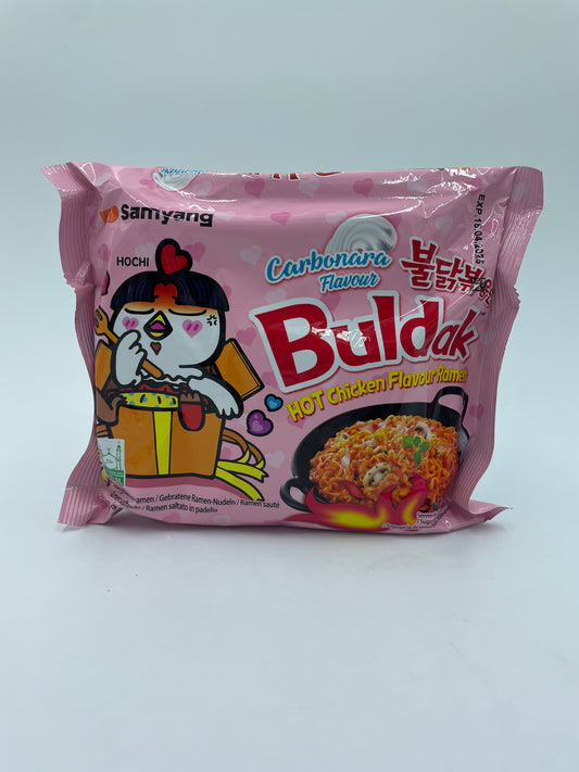 Hot Chicken Flavour Ramen Carbonara Flavour Buldak