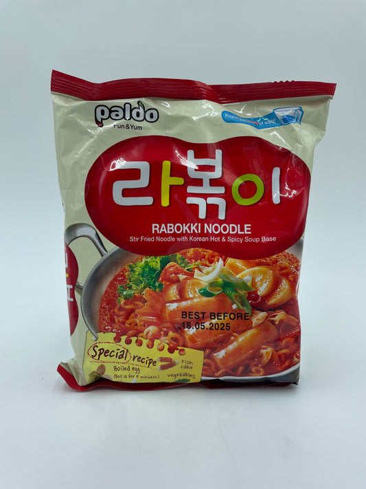 Rabokki Noodle Stir Fried Noodle With Korean Hot & Spicy Soup Base