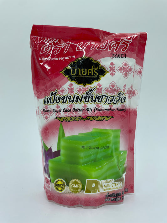 Sweet Layer Cake Batter Mix (Kanomchan Flour)