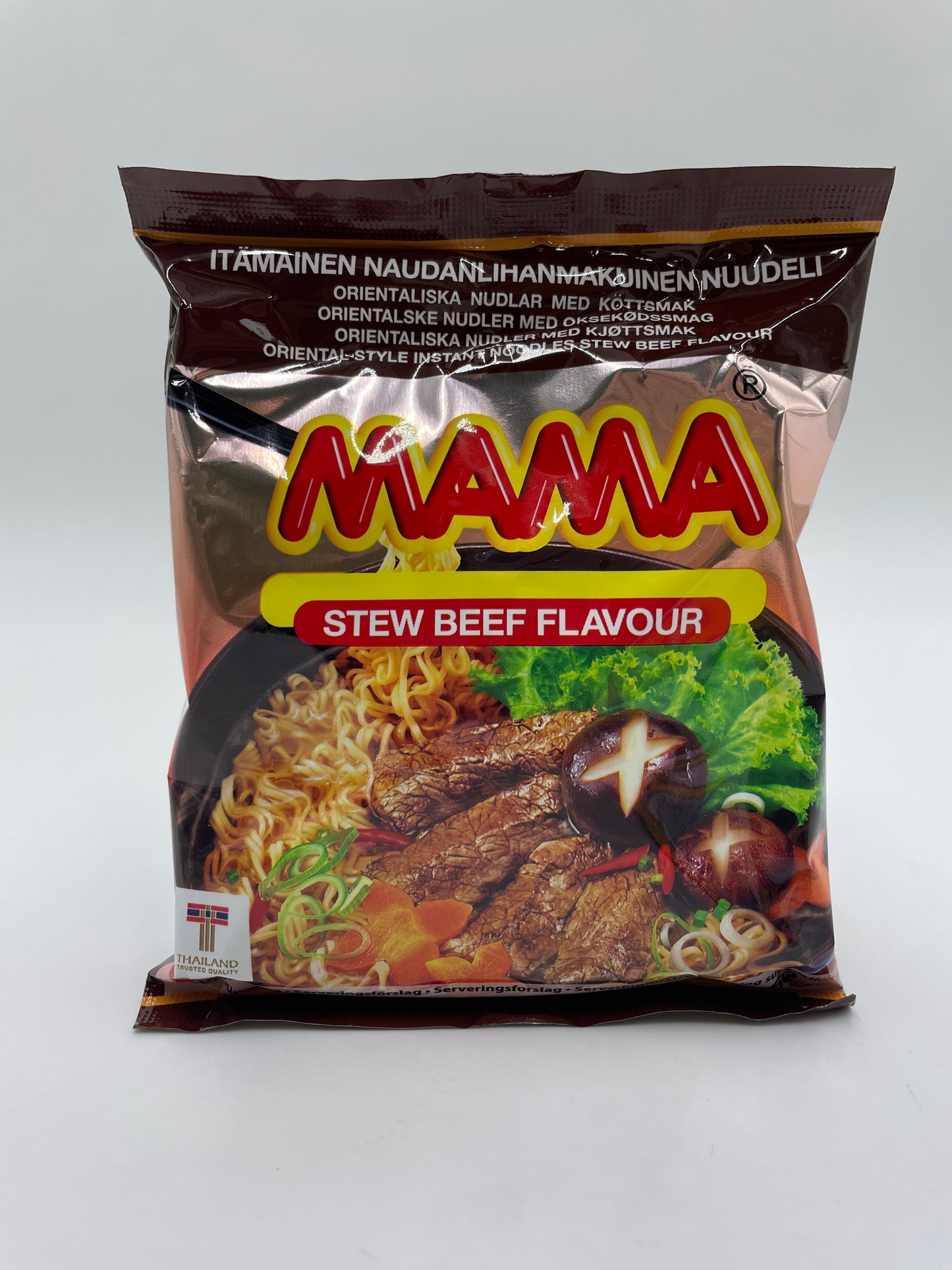 Oriental Style Instant Noodles Stew Beef Flavour