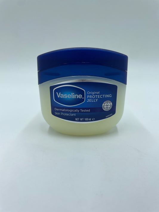VASELINE Original Protecting Jelly choppestave med blødt, beskyttende design, synligt i billedet.