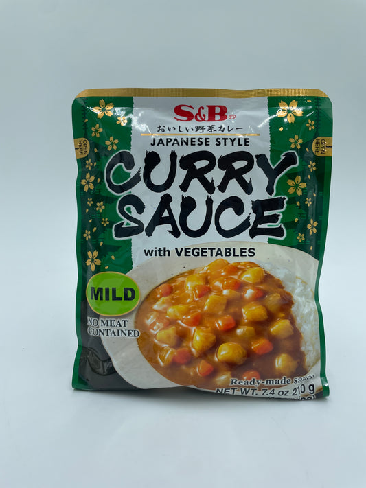 Mild Curry Sauce With Vegetables