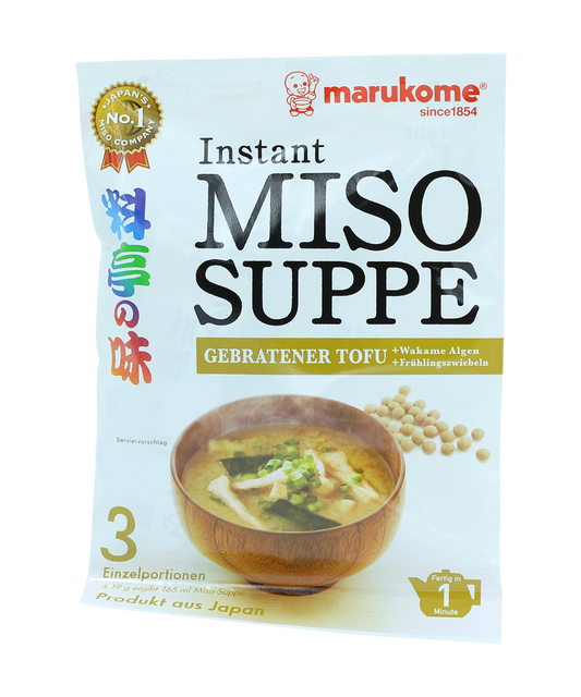 Instant Miso Suppe Fried Tofu Style