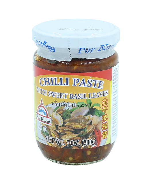 Chilli Paste With Sweet Basil Leaves