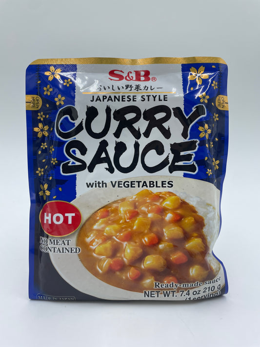 Hot Curry Sauce With Vegetables