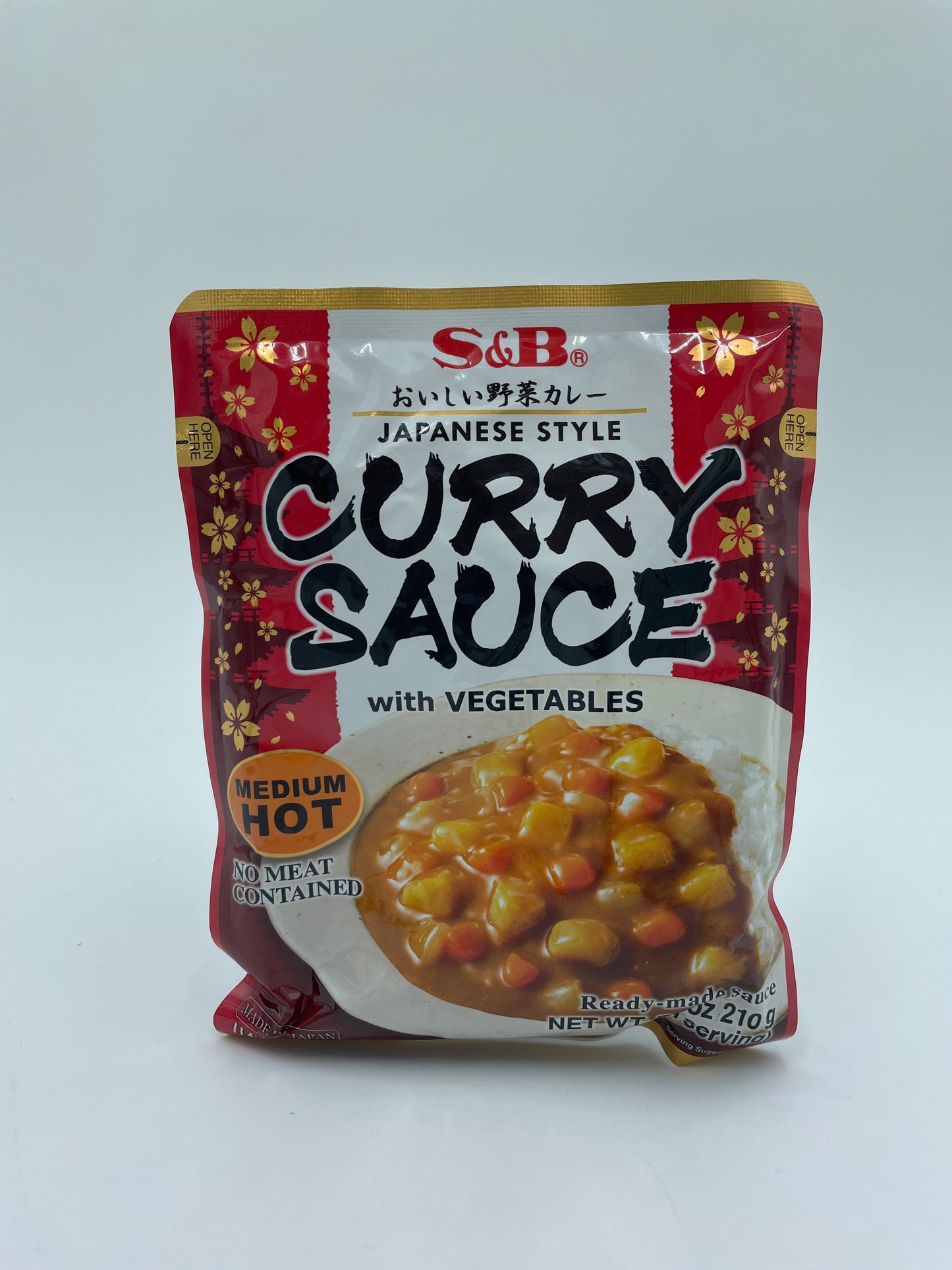 Medium Hot Curry Sauce With Vegetables