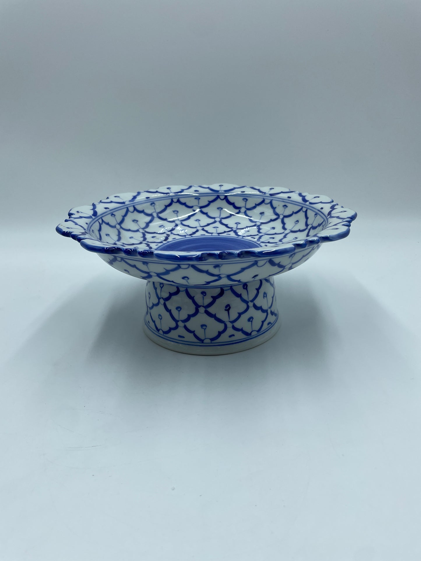 Pedestal Plate Porcelain