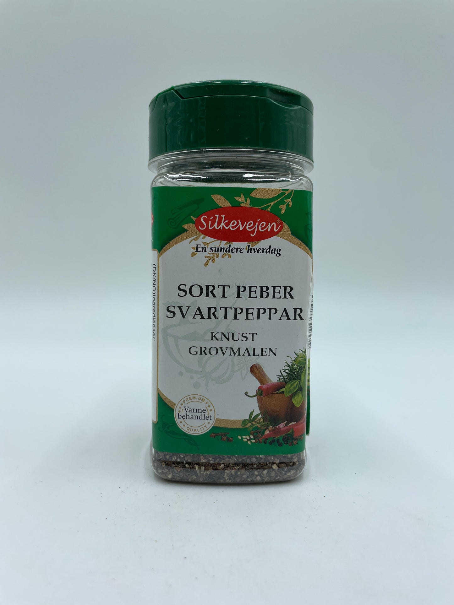 Sort Peber Knust
