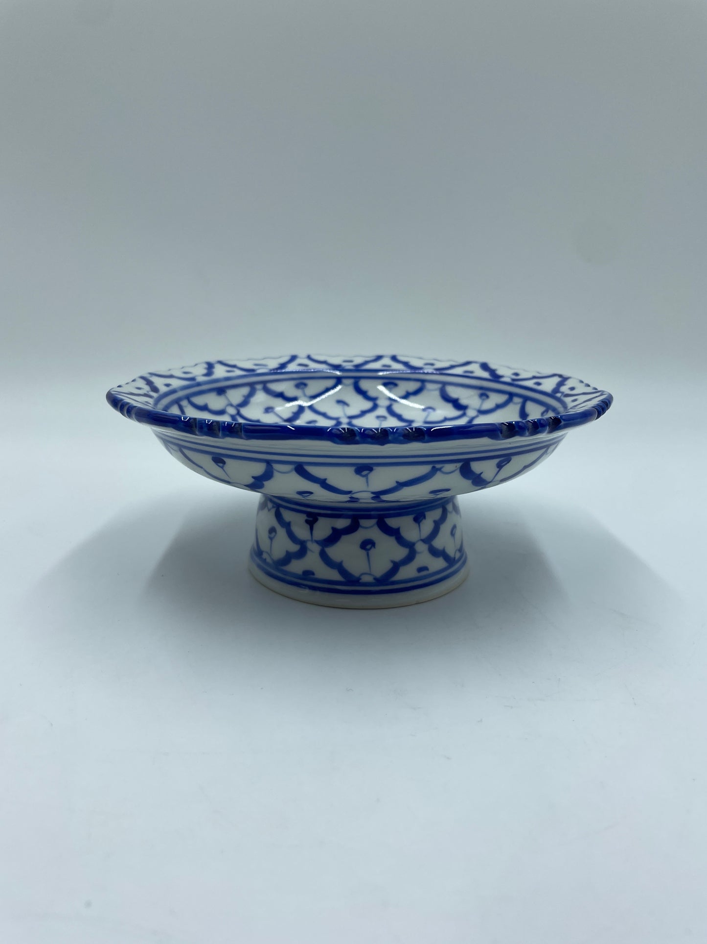 Pedestal Plate Porcelain