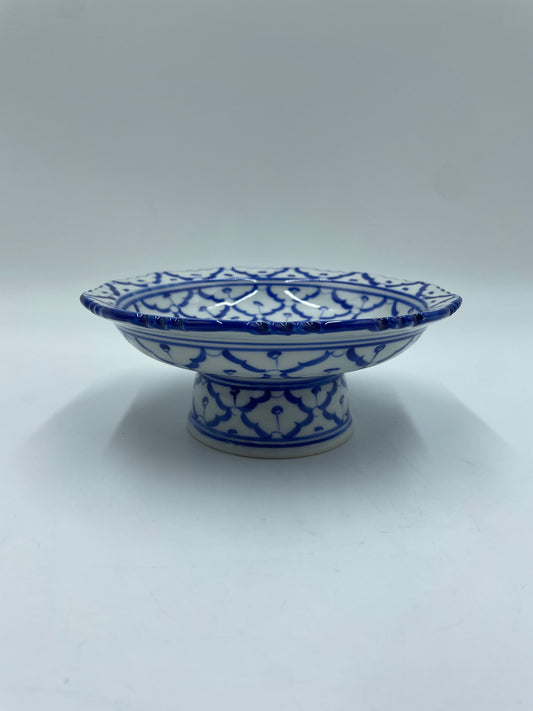 Pedestal Plate Porcelain