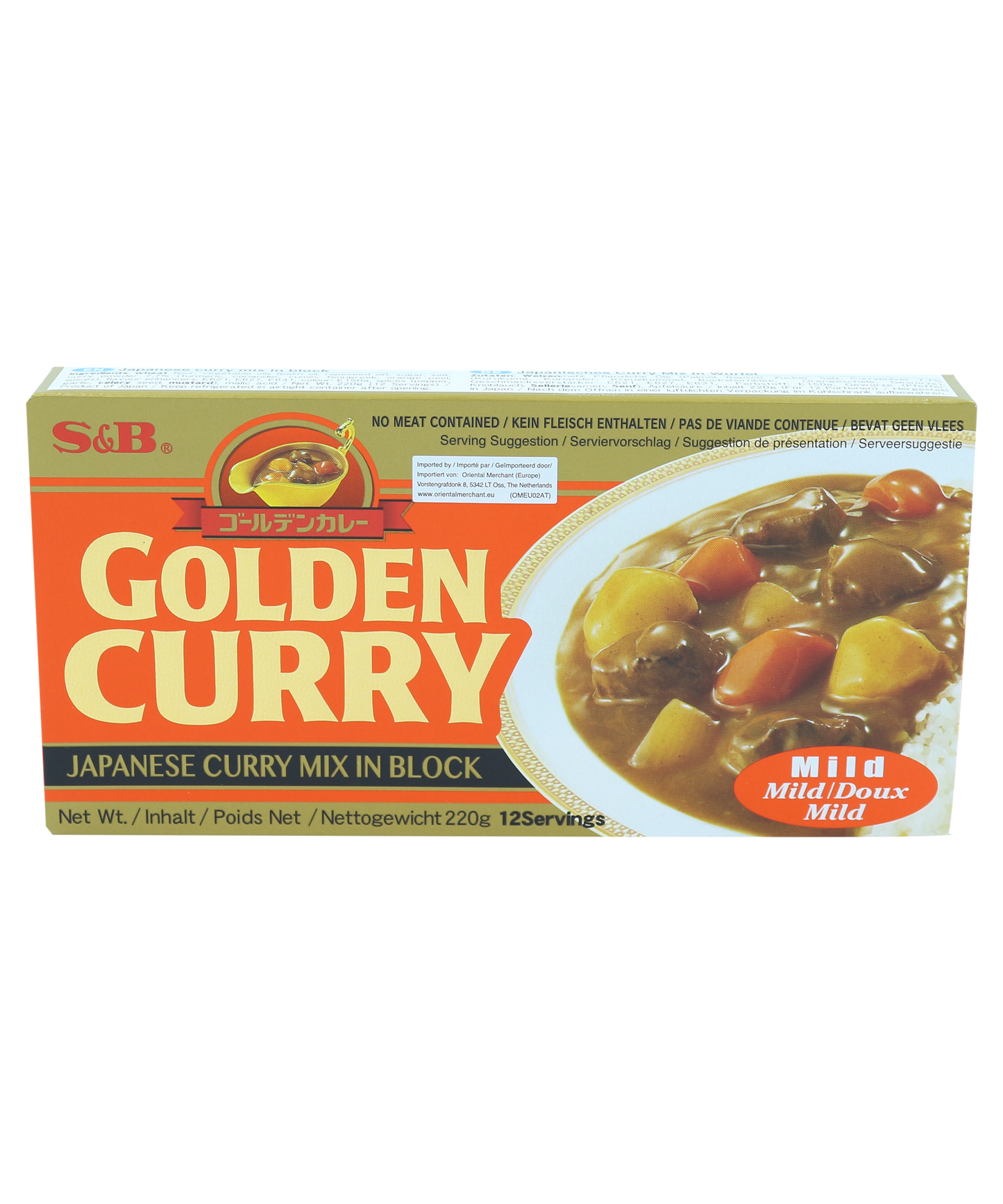 Golden Curry Japanese Curry Mix In Block Mild