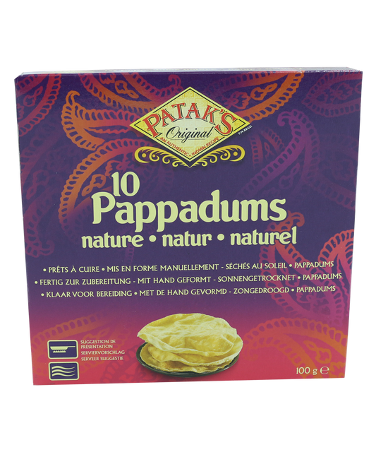 10 Pappadums