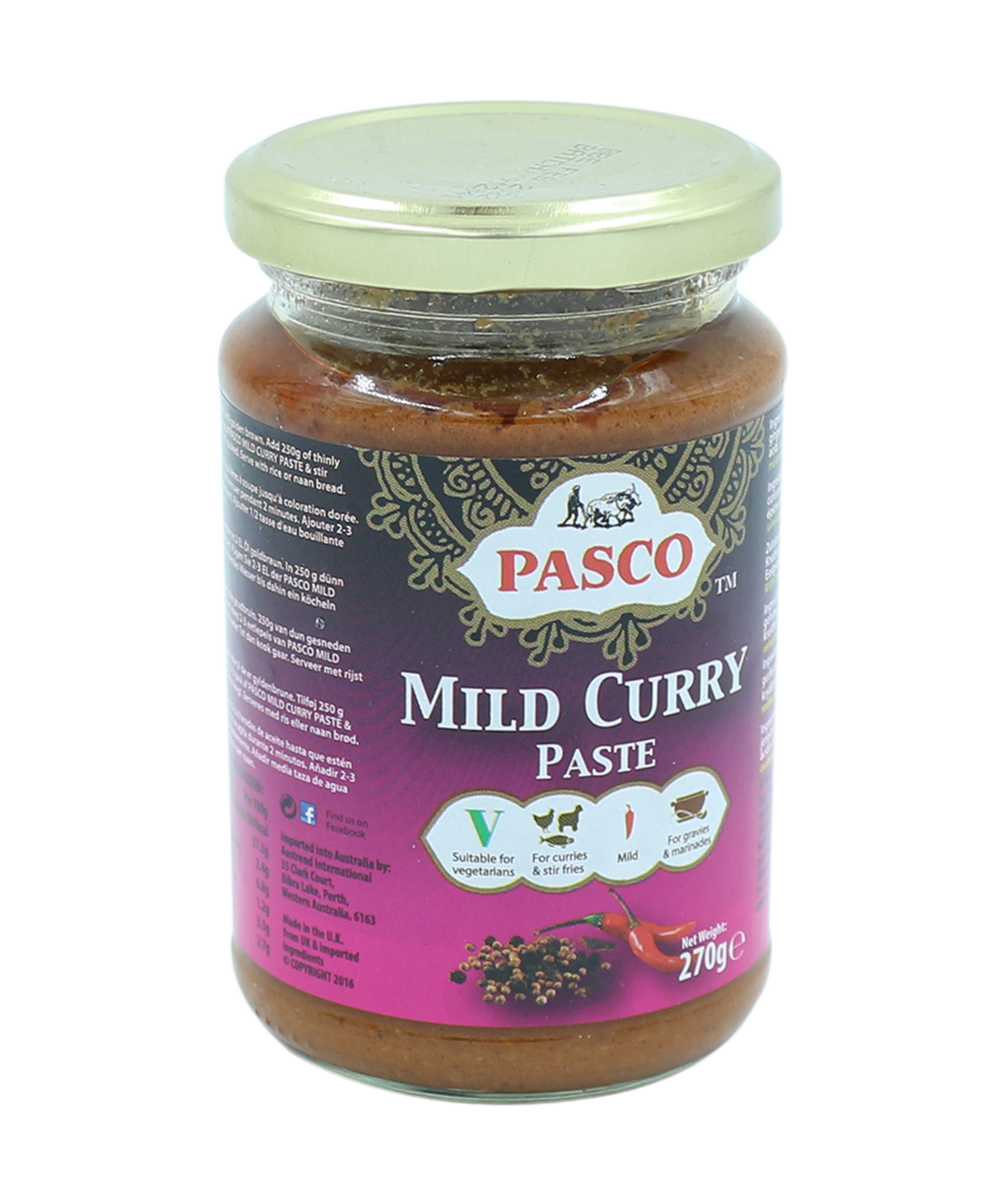 Mild Curry Paste