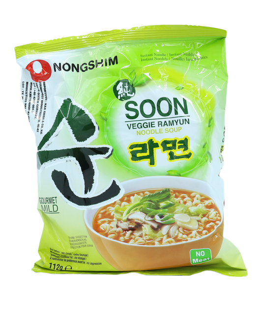 Veggie Ramyun Noodle Soup