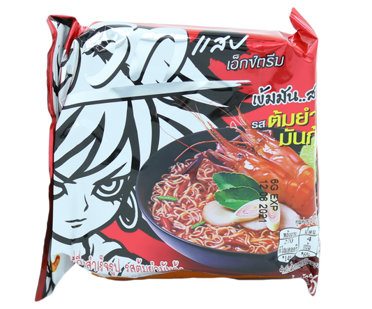 Instant Noodle Chili Tom Yum Shrimp Flavor
